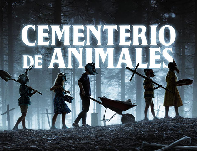 CARTELERA CON «CEMENTERIO DE ANIMALES»